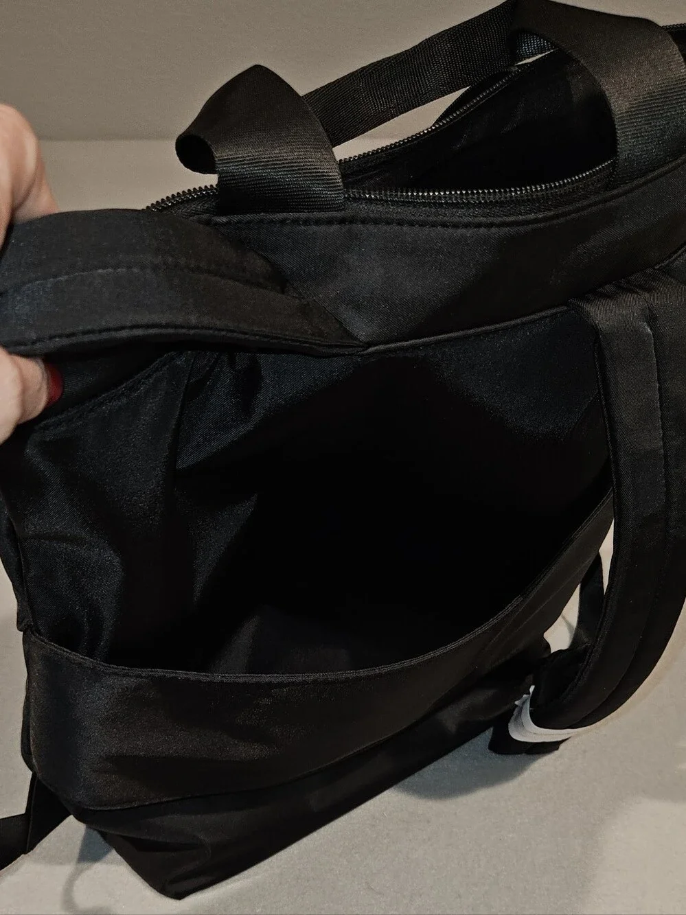 Jason Wu Black Travel Ready Convertible Backpack Laptop Bag NWT